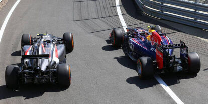 Foto zur News: Esteban Gutierrez, Daniel Ricciardo