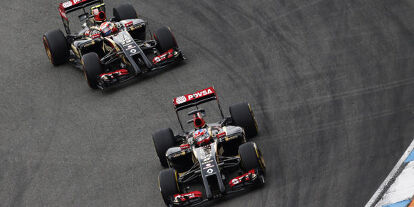 Foto zur News: Romain Grosjean, Pastor Maldonado