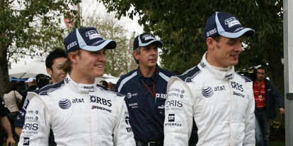Foto zur News: Alexander Wurz, Nico Rosberg
