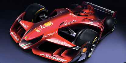 Foto zur News: Ferrari Konzept Studie
