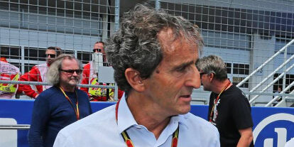 Foto zur News: Alain Prost, Bernie Ecclestone