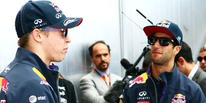 Foto zur News: Daniil Kwjat, Daniel Ricciardo, Nico Rosberg