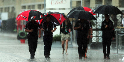 Foto zur News: Regen in Austin