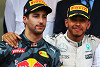 Foto zur News: Lob von Lewis Hamilton: "Ricciardo einer der besten Fahrer"