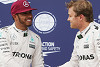 Foto zur News: Hamilton: Durchschnittskost war genug, um Rosberg zu foppen