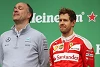 Foto zur News: Formel-1-Live-Ticker: Vettel macht Mercedes zu Ferrari-Fans