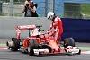 Foto zur News: Riesenärger bei Vettel über Reifenplatzer: &quot;Keine