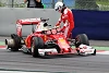 Foto zur News: Riesenärger bei Vettel über Reifenplatzer: &quot;Keine