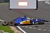 Foto zur News: Formel 1 Silverstone: Ericsson-Crash und Hamilton-Bestzeit