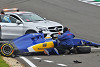 Foto zur News: Nach Crash: Marcus Ericsson wieder fit, Sauber-Bolide nicht