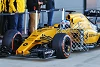 Foto zur News: Nach Testfahrt-Feuer: Renault untersucht Silverstone-Vorfall