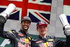 Foto zur News: Red Bull jubelt: Mit Teamarbeit Rosberg und Ferrari