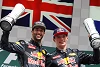 Foto zur News: Red Bull jubelt: Mit Teamarbeit Rosberg und Ferrari