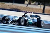 Foto zur News: Hamilton und Rosberg testen erstmals 2017er-Reifen