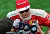 Foto zur News: Blaue Flaggen: Nur Kimi Räikkönen schäumt noch vor Wut