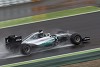 Foto zur News: Munition für Pirelli: Mercedes-Test in Spanien fällt ins