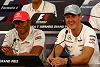 Foto zur News: Lewis Hamilton verrät: Michael Schumacher pinkelte im Auto!