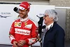 Foto zur News: Ecclestone nimmt Vettel in Schutz: &quot;Hat eine Meinung&quot;