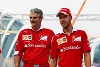 Foto zur News: Harmonie bei Ferrari: Vettel darf dem Chef die Meinung