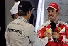 Foto zur News: Hat Sebastian Vettel Nico Rosberg absichtlich nicht