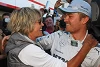 Foto zur News: Stolz auf Nico: Mama Rosberg schaltet sich in PK ein