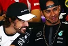 Foto zur News: Pilot behauptet: Hamilton und Alonso &quot;wie Messi und Ronaldo&quot;