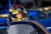 Foto zur News: Pascal Wehrlein: Mercedes-Stern auf dem Helm überklebt