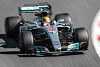 Foto zur News: Hamilton: "Weiß nicht, ob wir so schnell sind wie Ferrari"