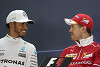 Foto zur News: Irvine: Vettel #AND# Hamilton &quot;nicht besonders