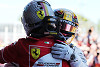 Foto zur News: Hamilton versus Vettel: Trotz Kollision kein böses Blut