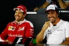 Foto zur News: Sebastian Vettel: Kein Problem mit Teamkollege Alonso