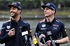 Foto zur News: Red-Bull-Promo: Verstappen und Ricciardo zerlegen Camper