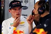 Foto zur News: Verstappen pfeift auf Medienrunde: 25.000 Euro Strafe