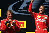 Foto zur News: Räikkönen deckt Vettels Zittersieg: &quot;Bat nicht um