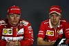 Foto zur News: Nur noch Formsache: Ferrari macht mit Vettel/Räikkönen