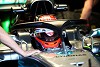Foto zur News: Mercedes-Tester George Russell: Halo-Sicht besser als
