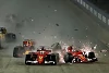 Foto zur News: Startunfall in Singapur: Verstappen schiebt Schuld auf