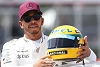 Foto zur News: Lewis Hamilton: Bin nicht besser als Ayrton Senna