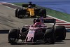 Foto zur News: Force India: Nico Hülkenberg (noch) besser als Esteban Ocon