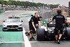 Foto zur News: Formel 1 in Brasilien: Mercedes-Crew überfallen