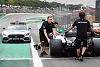 Foto zur News: Formel 1 in Brasilien: Mercedes-Crew überfallen