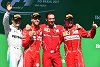 Foto zur News: Formel 1 Brasilien 2017: Vettel siegt trotz Hamiltons