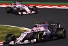 Foto zur News: Freies Racing: Force India lässt Ocon und Perez 2018 kämpfen