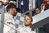 Foto zur News: Versöhnung mit Rosberg? Hamilton hat derzeit kein Interesse