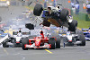 Foto zur News: Fotostrecke: Heftigste Startunfälle der Formel-1-Geschichte
