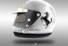 Foto zur News: Retrodesign: Die Helme von Vettel und Co. im Stil der 1970er