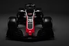 Foto zur News: Haas präsentiert ersten Formel-1-Boliden 2018