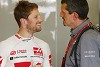 Foto zur News: Haas-Teamchef stellt klar: Grosjeans Position nicht