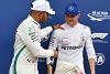 Foto zur News: Mercedes-Doppel-Pole: Update und Bottas sind eine Wucht