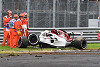 Foto zur News: Mehrfacher Überschlag: Ericsson verunfallt in Monza schwer!